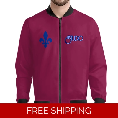 Custom Men's Bomber Jacket Le Studio B FDL